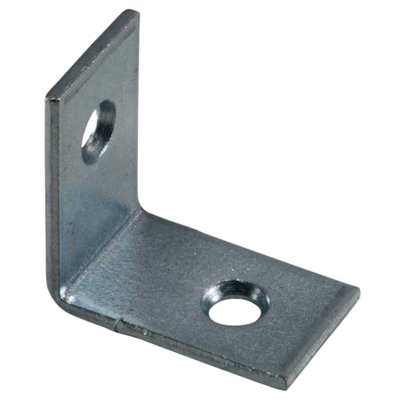 Midwest Fastener 90 Degree x 1" x 1" Zinc Plated Steel Angle Braces 6PK 39422